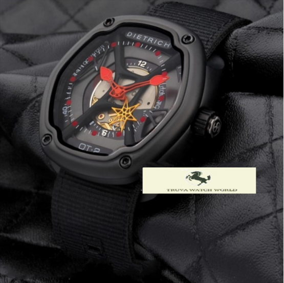 HK1375 DİETRİCH OT-2 KUMAŞ KORDON ERKEK SAATİ